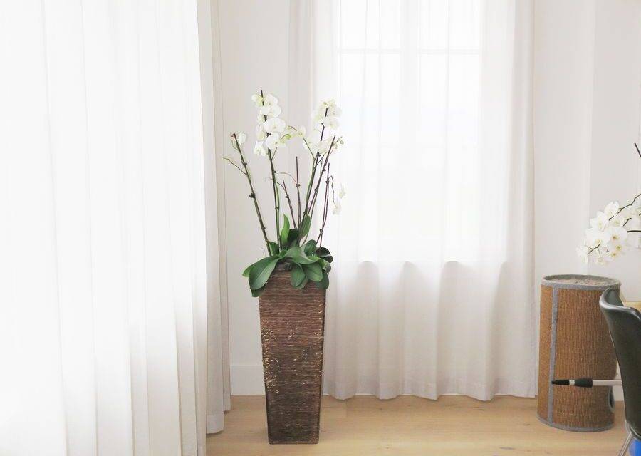 Vorhänge nach Mass weisse Gardinen